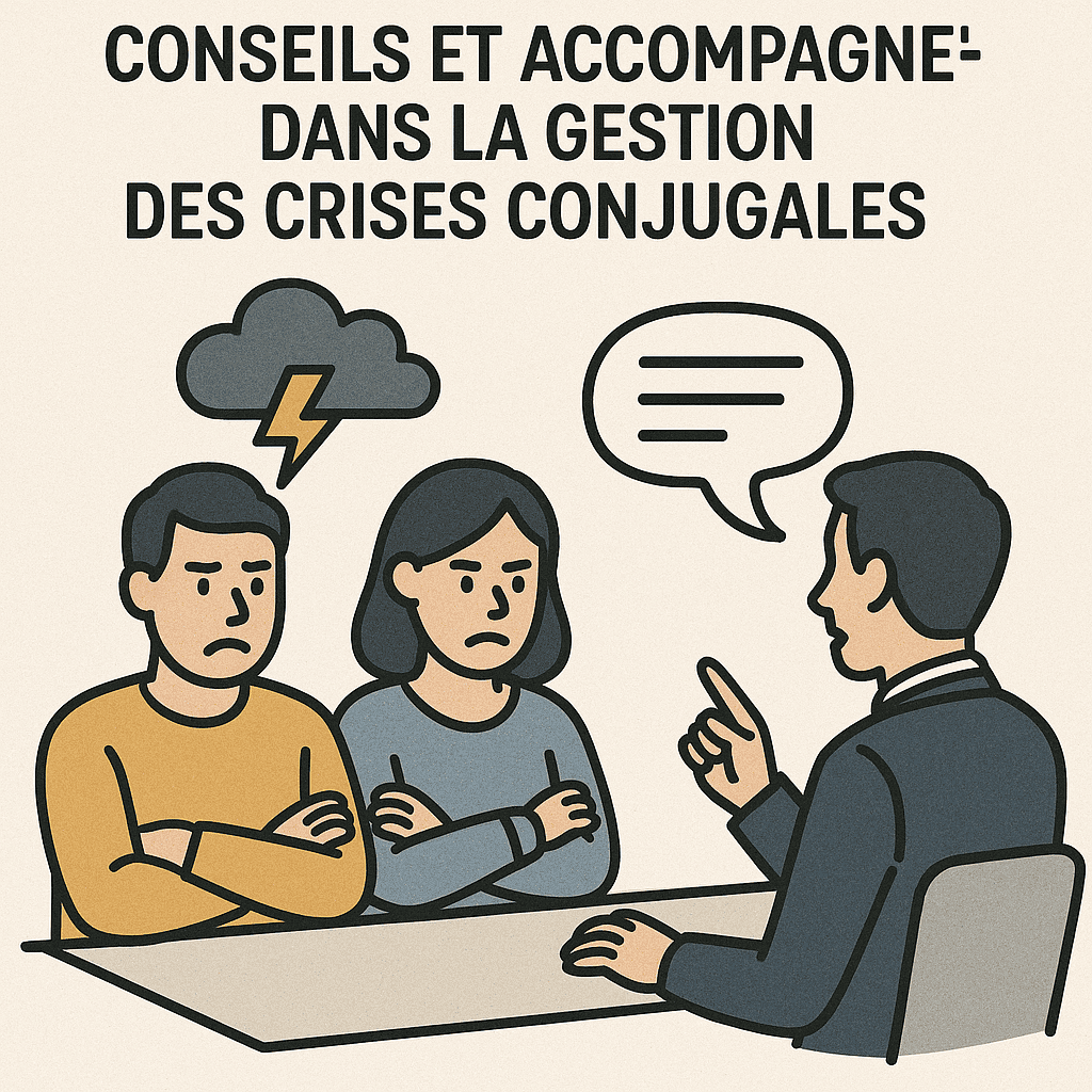 Conseils et accompagnement dans la gestion des crises conjugales